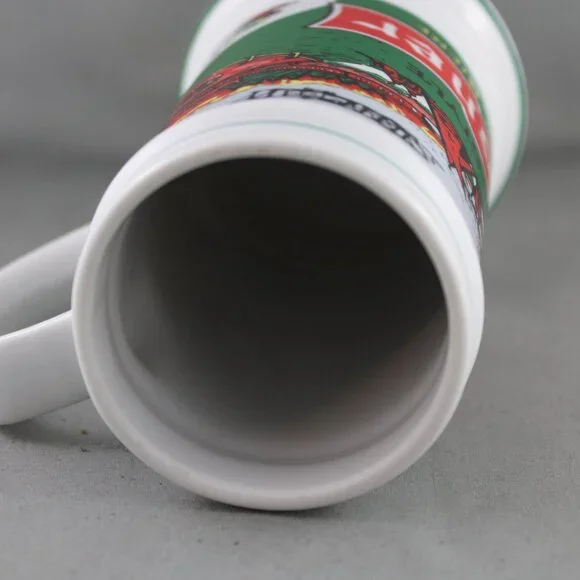 Beer Mug - Olde Style Pilsner Bottle Label Wrap Graphic - Ceramic Mug - Picture 8 of 8